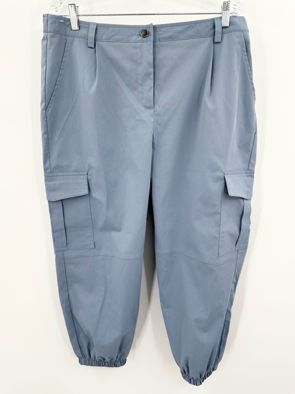 Halara NEW‎ Women's Light Blue Cargo Jogger Pants Size XL